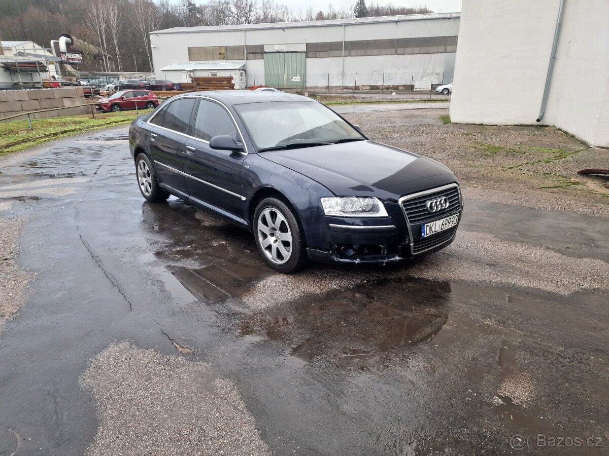 Audi A8 4.2 TDI V8 quattro, r.v.2006,240kW,najeto :308tis km