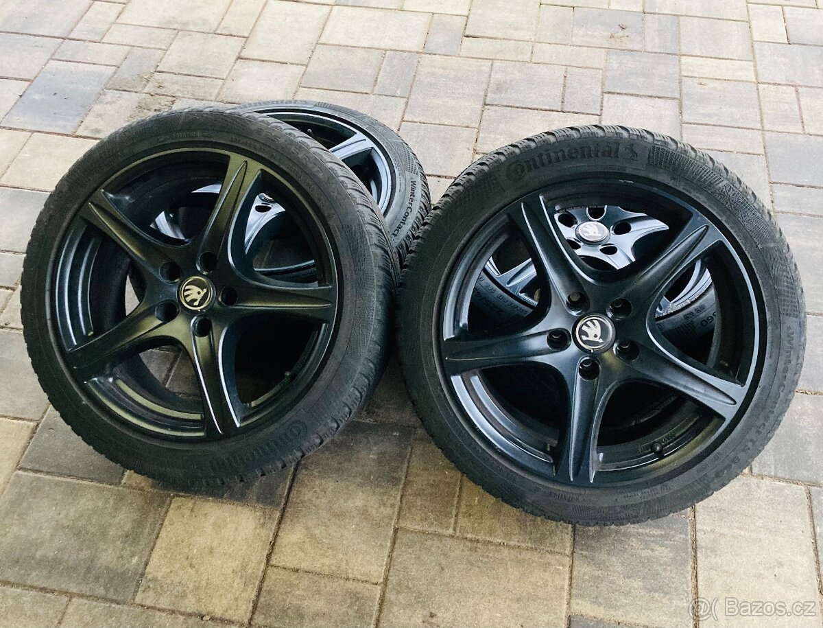 Atraktivní alu sada R17 5x112, Audi, Škoda, top vzhled