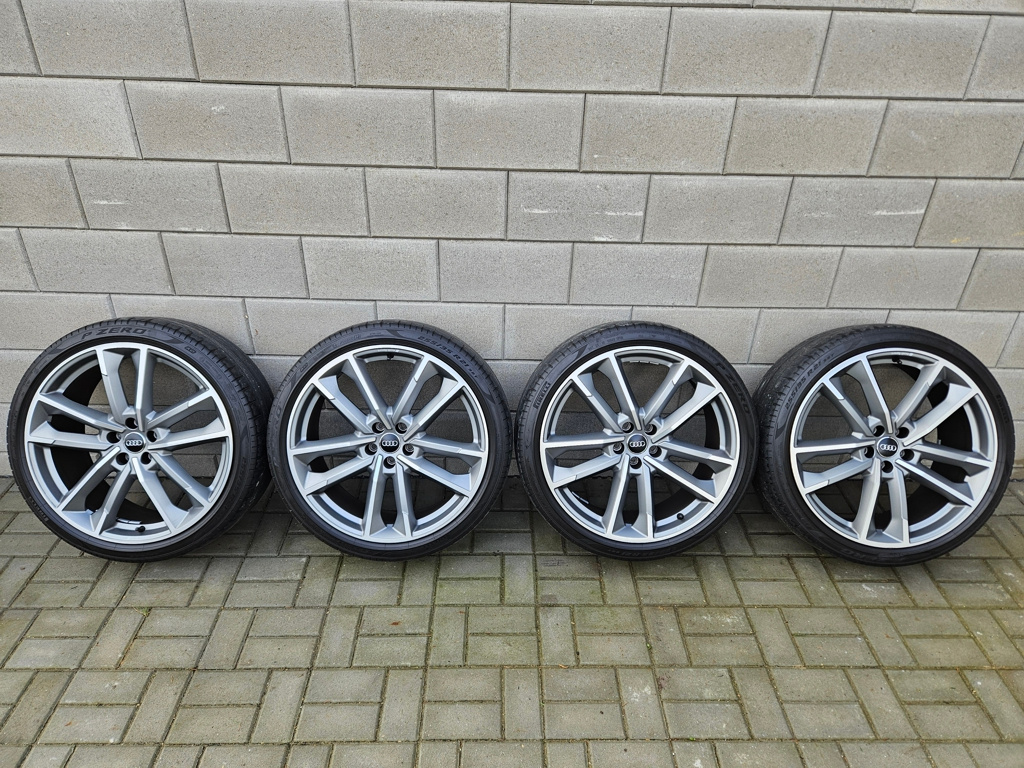 Alu sada Audi Sport 21" vč. letních pneu Pirelli 255/35