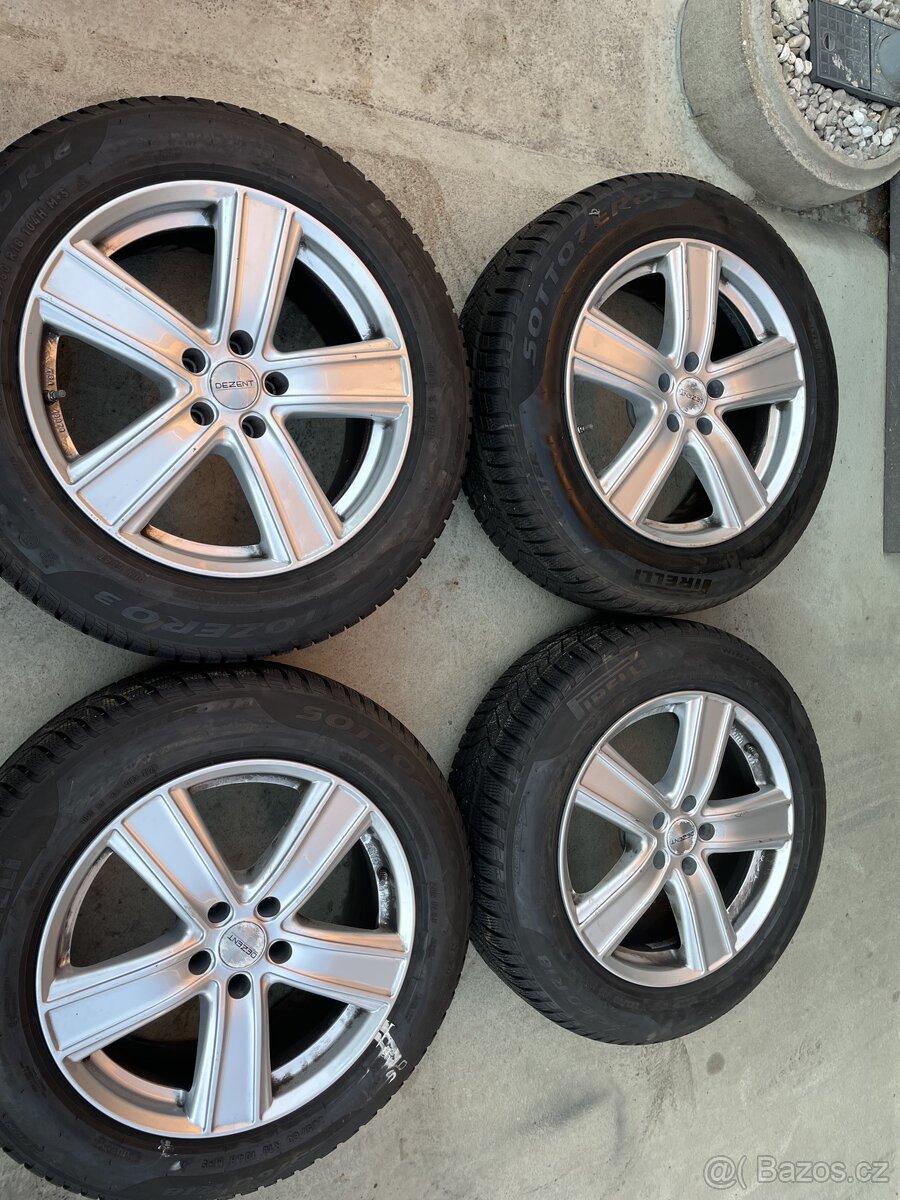 Alu kola 5x112 včetně zimních pneu 225/60R18