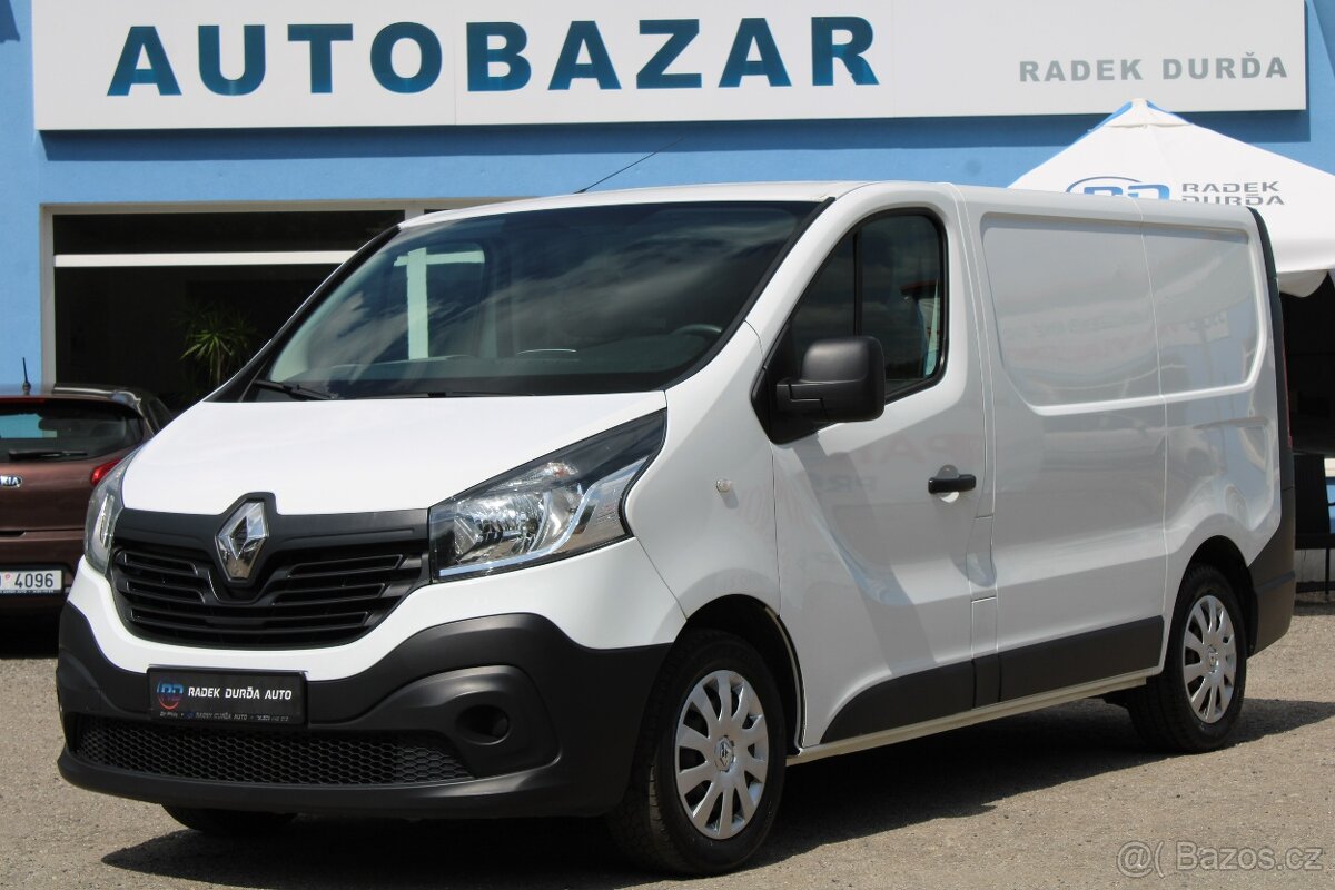 RENAULT TRAFIC 1,6 DCI ČR,1.MAJ,DPH,L1H1,2018