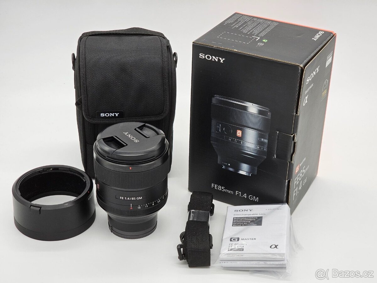 Sony 85mm F 1.4 GM TOP STAV