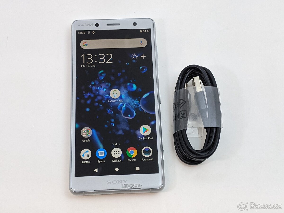 Sony Xperia XZ2 Compact 4/64gb silver. Záruka 6 měsíců.