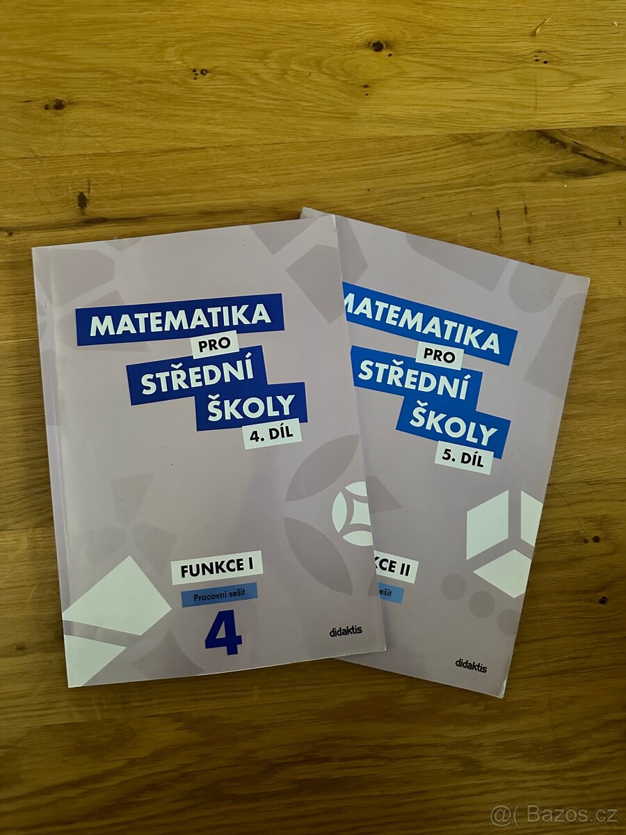 Matematika při střední školy pracovní sešity