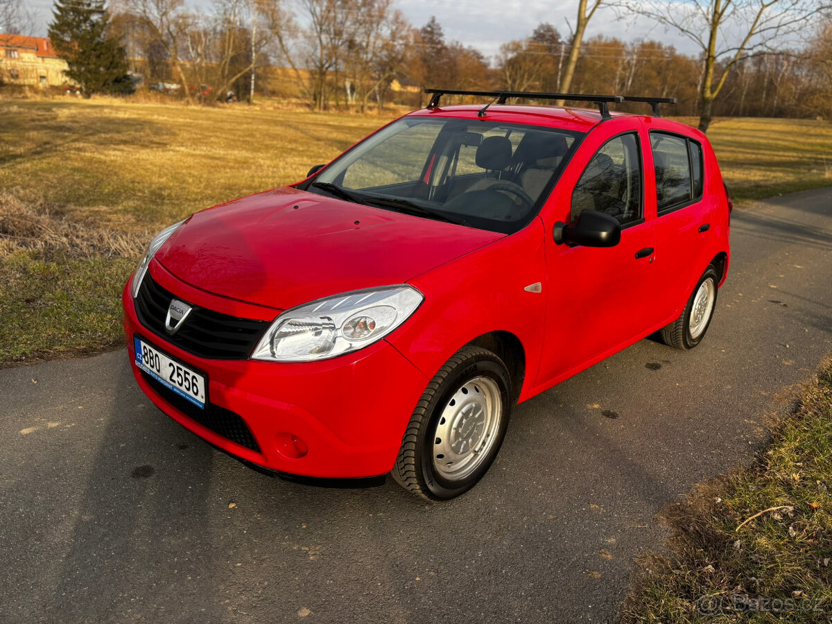 Dacia Sandero 1.2i 55kW, RV 2011, 1. majitel, Nové CZ