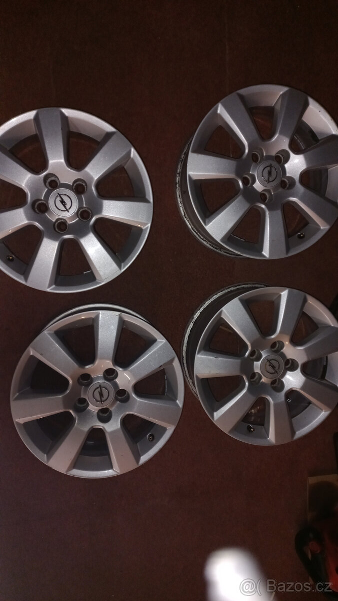 ALU disky 16" 6,5Jx16, ET41, 5x110