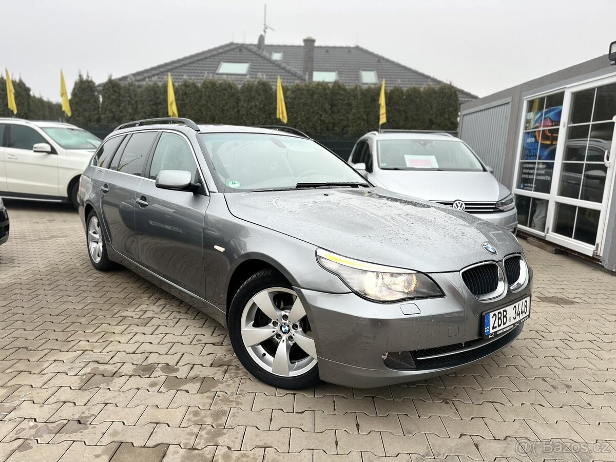 BMW E61 3.0TDI FACELIFT MASÁŽE PANORAMA