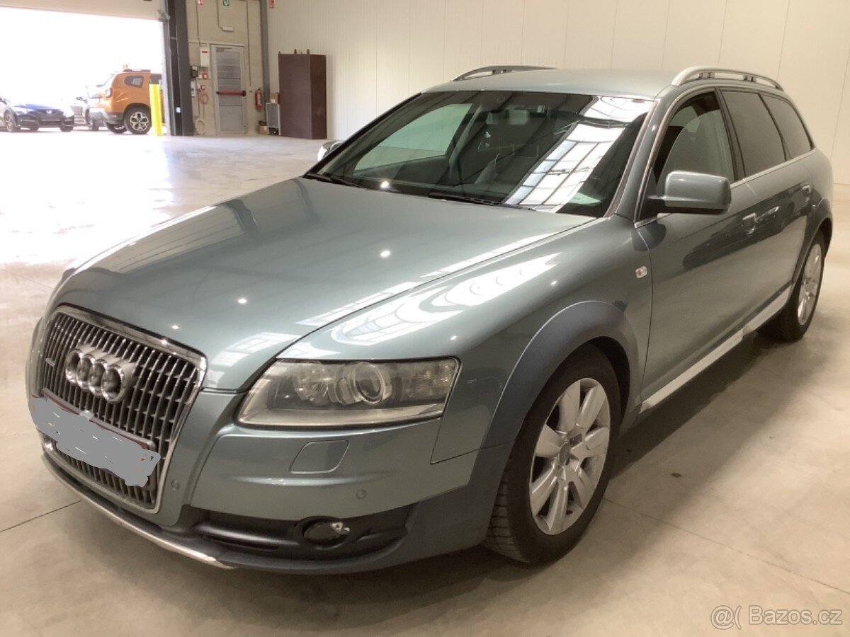 Audi A6 Allroad 2,7TDi,plně pojízdné,STK do1/2026,stříbrná