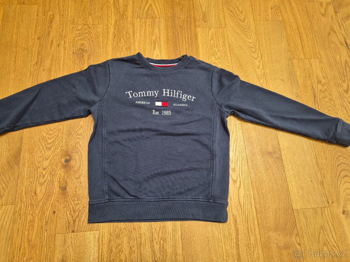 Chlapecká mikina Tommy Hilfiger vel.164