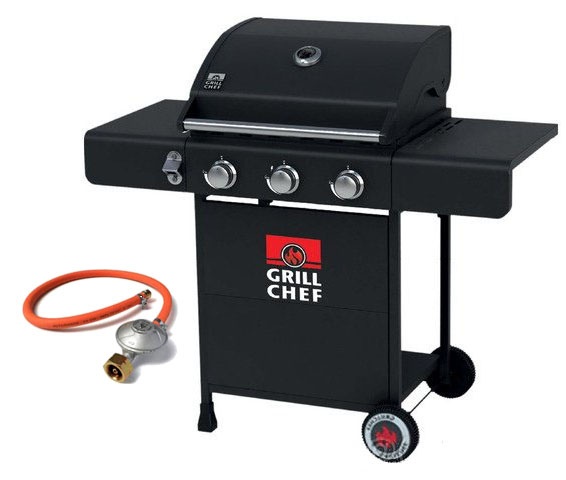 Plynový gril Grill Master3 s 3 hořáky nový,nepoužitý,záruka