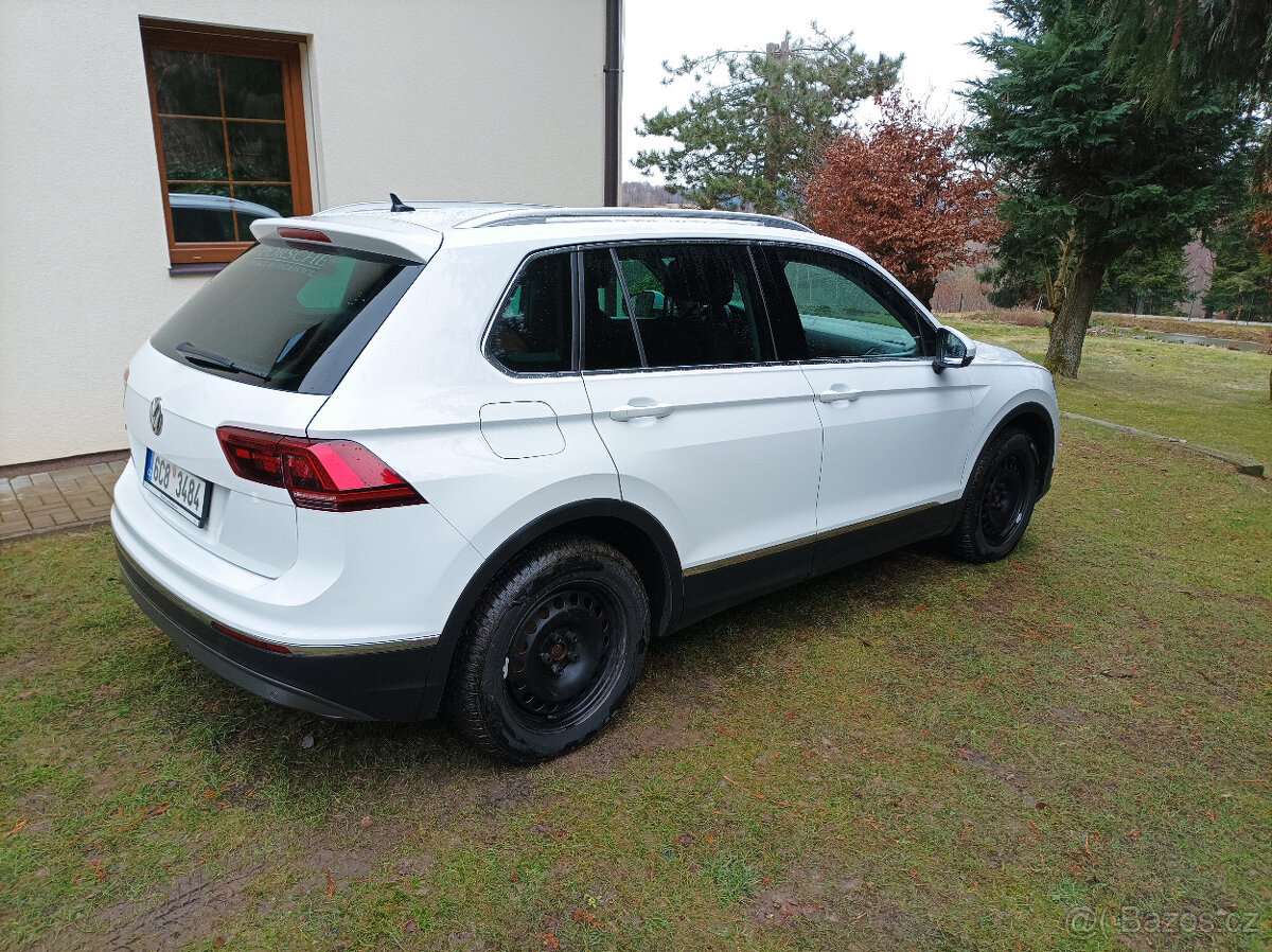 VW TiGUAN 2,0TDi 110kW DSG Koup.ČR,2016,TAŽNÉ