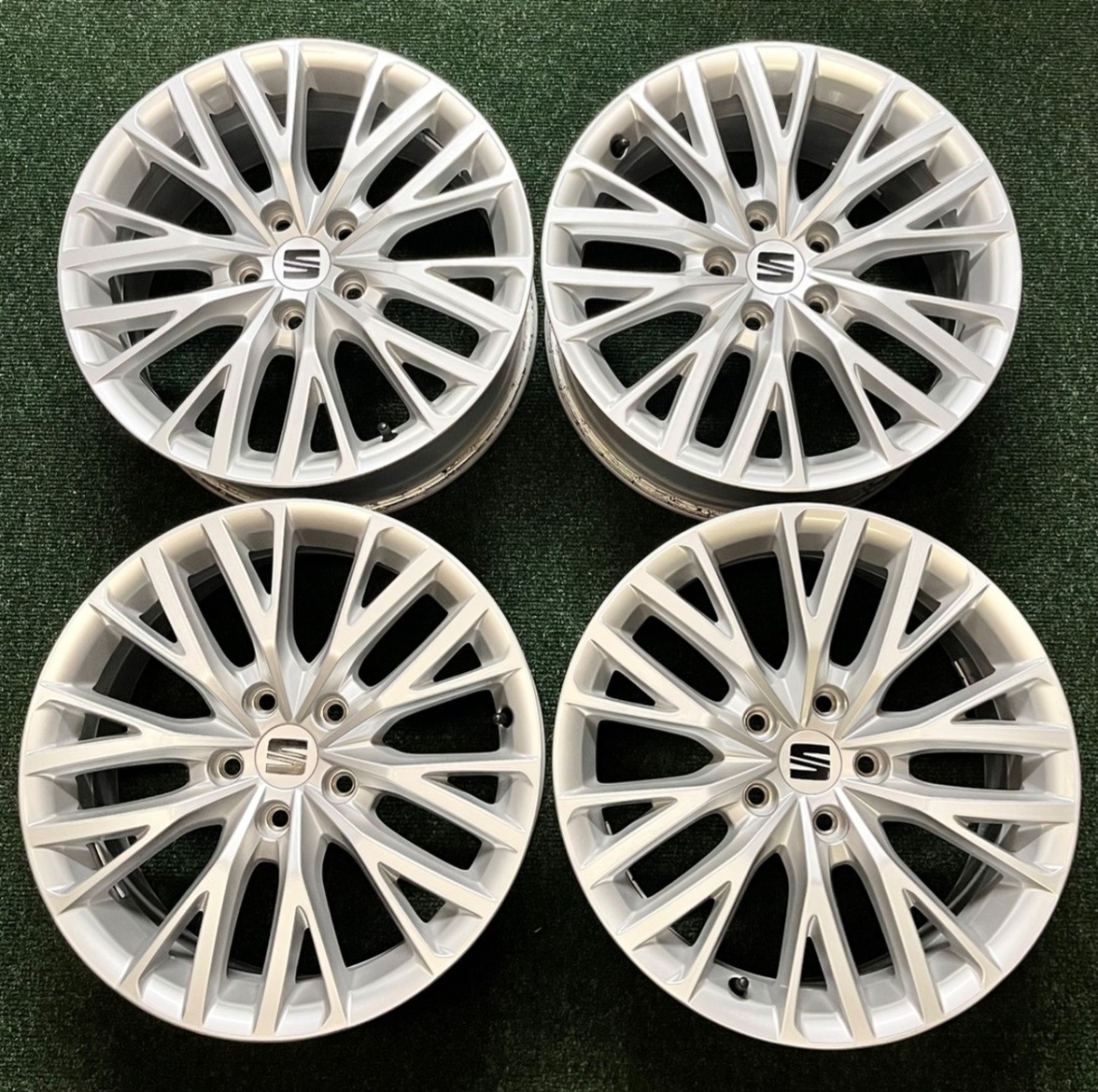 5x112 R17 Originál alu disky Seat LEON IV. - TOP STAV