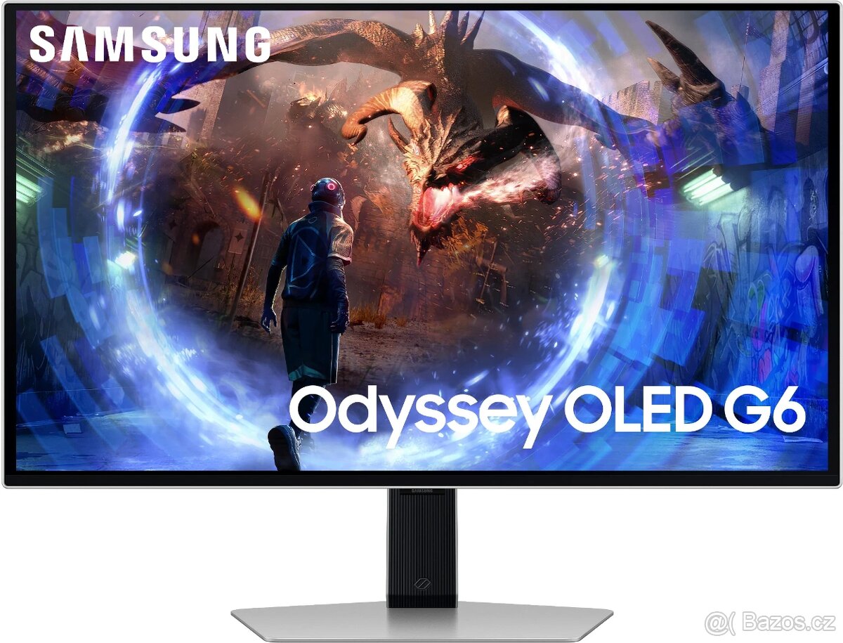 27" Samsung Odyssey QHD OLED G6 360hz, 0.03ms, záruka 7/2026