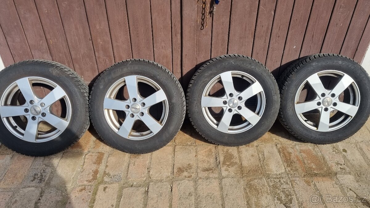 Alu kola 5x112 Skoda , Vw - 215/60 R16 6.5Jx16H2