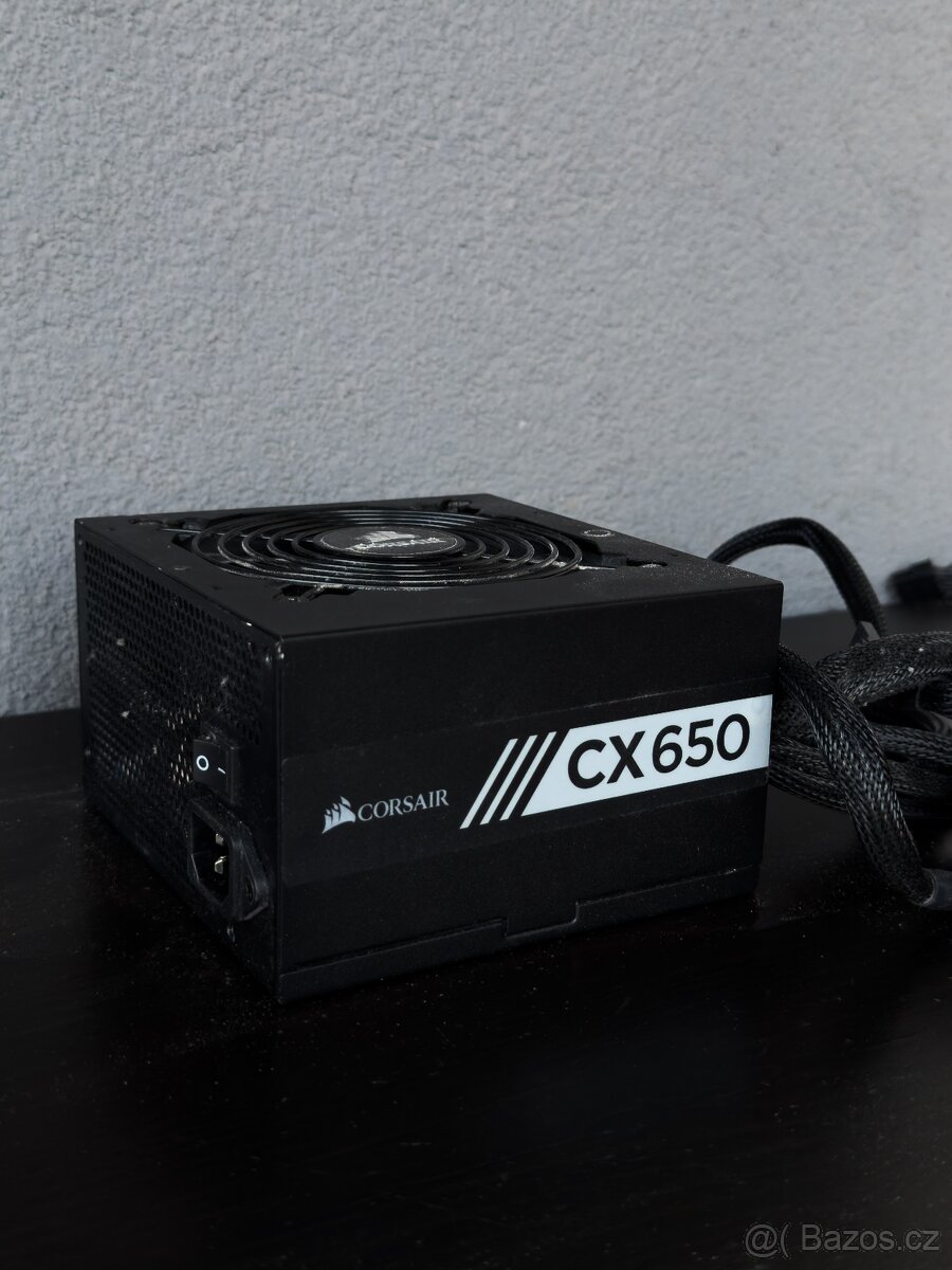 Počítačový zdroj Corsair CX650| 650 W