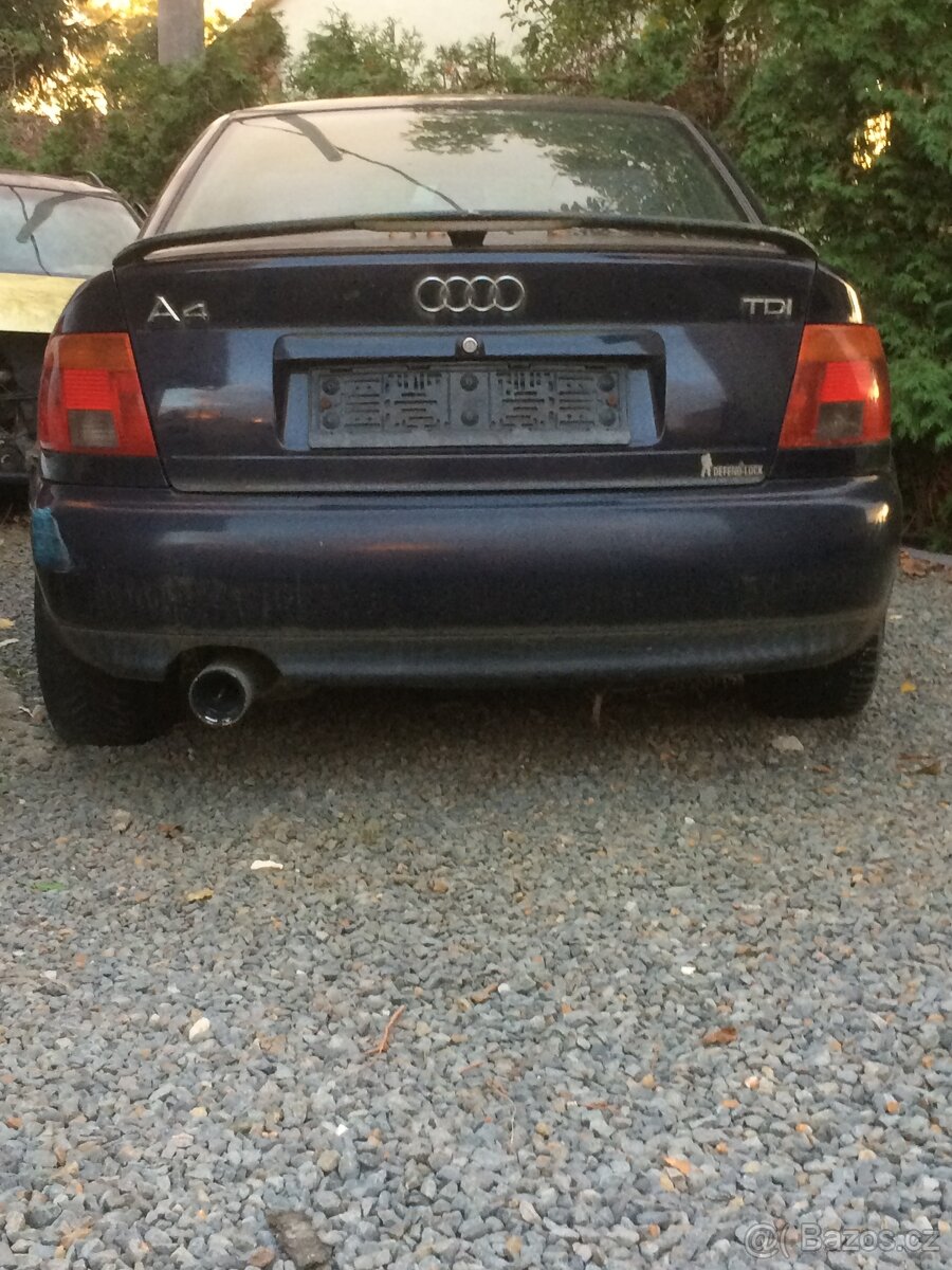 Audi A4 B5 1.9 TDI - díly / celé - BEZ PŘEPISU