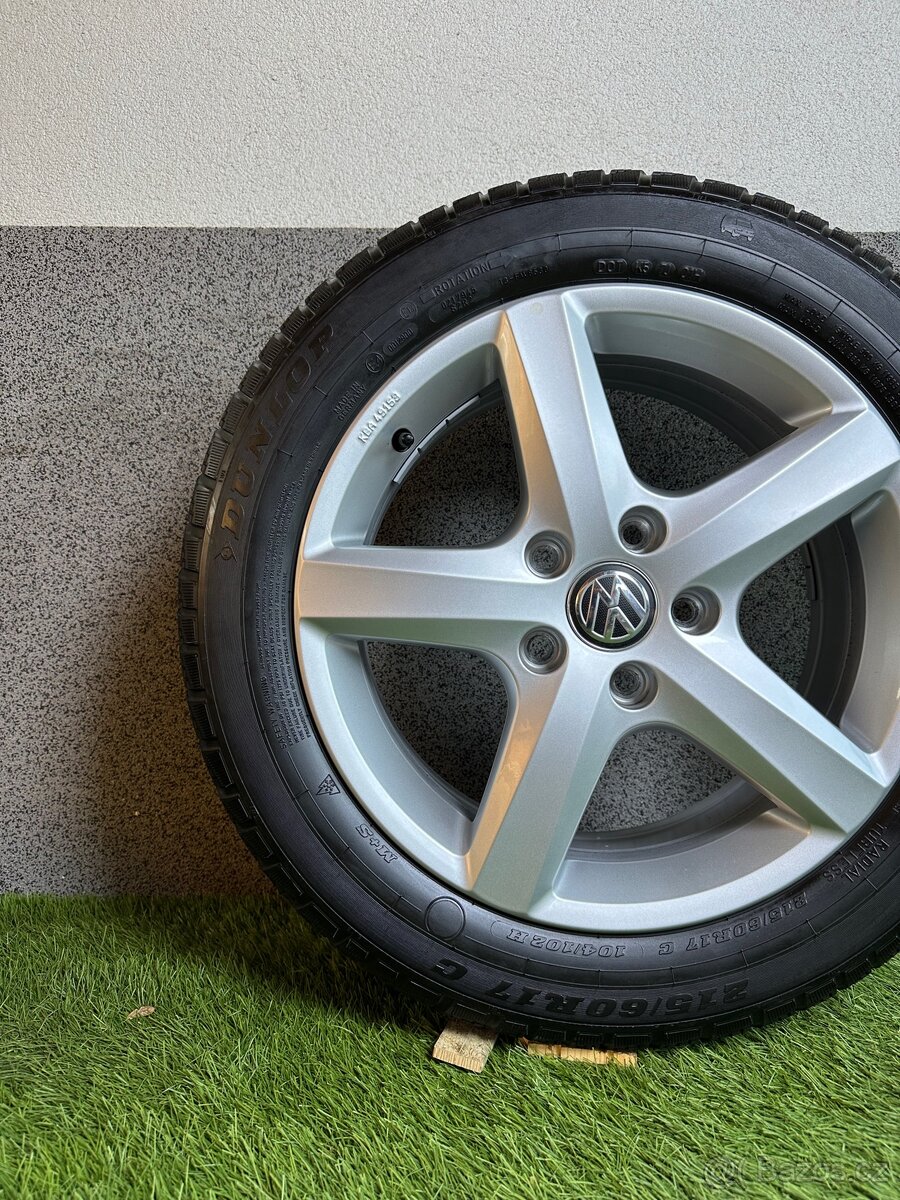 Alu kola 5x120 r17 s pneu (mt52)