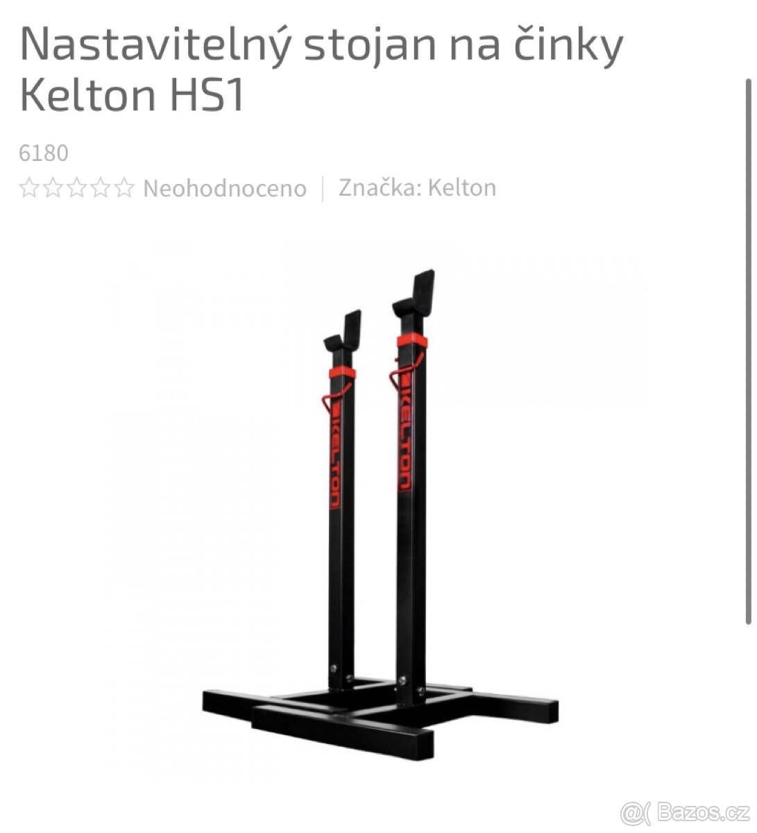 Nastavitelný stojan na činky Kelton HS1