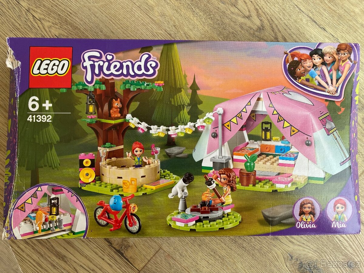 Lego Friends - kempovani v prirode