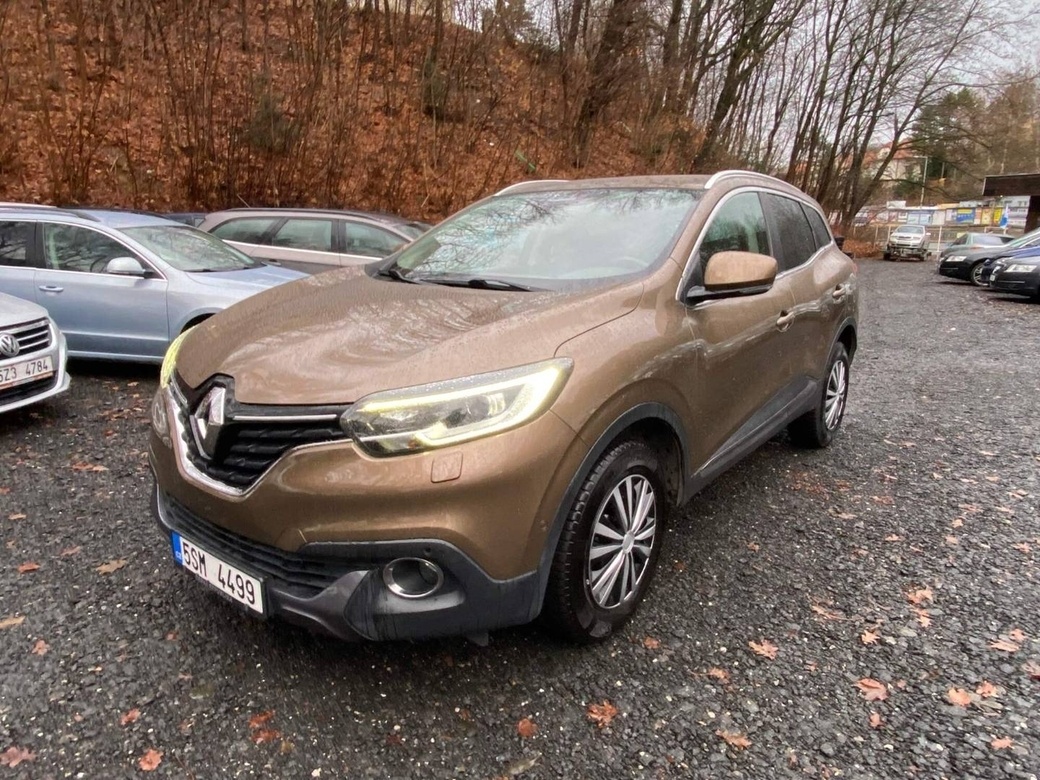 Renault Kadjar 1.2TCe 96kW INTENS xenon klima 2016 115tkm ČR