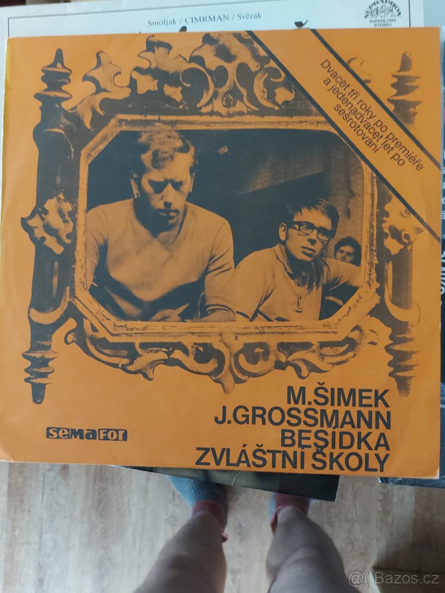 7x LP:  Werich,Fimfarum,švejk,Holzman,Mládek,