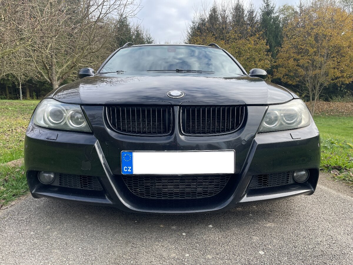 BMW E91 330D M57 manuál, tovární Mpaket + shadowline