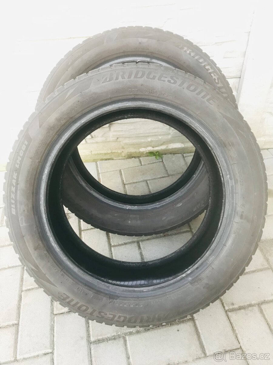 Zimní 205/55 r17 Bridgestone blizzak