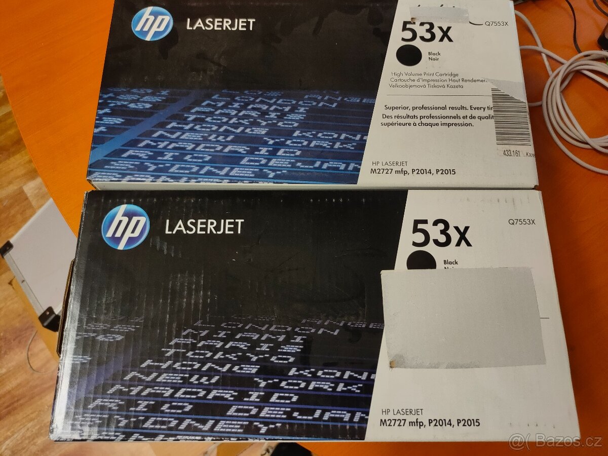 Prodam Originální toner HP Q7553X černý, 7000str