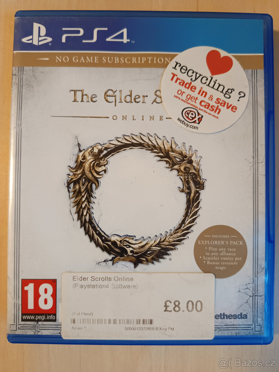 PS4 The Elder Scrolls Online