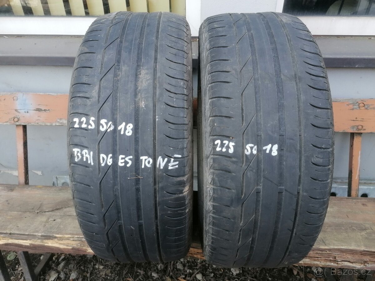 Letní pneu 225/50/18 BRIDGESTONE