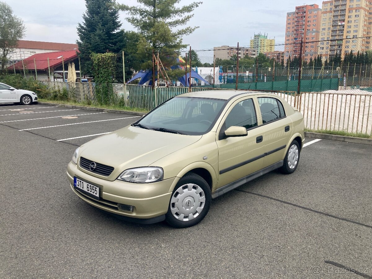 OPEL ASTRA G 1,6 16V 74kW - 2.maj ČR - Nové STK