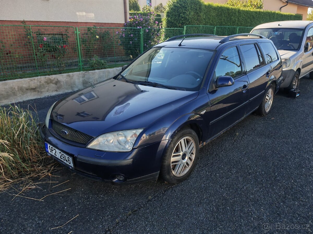 Prodám Ford Mondeo MK3 na DB – pojízdný, r.v.2001, nové díly