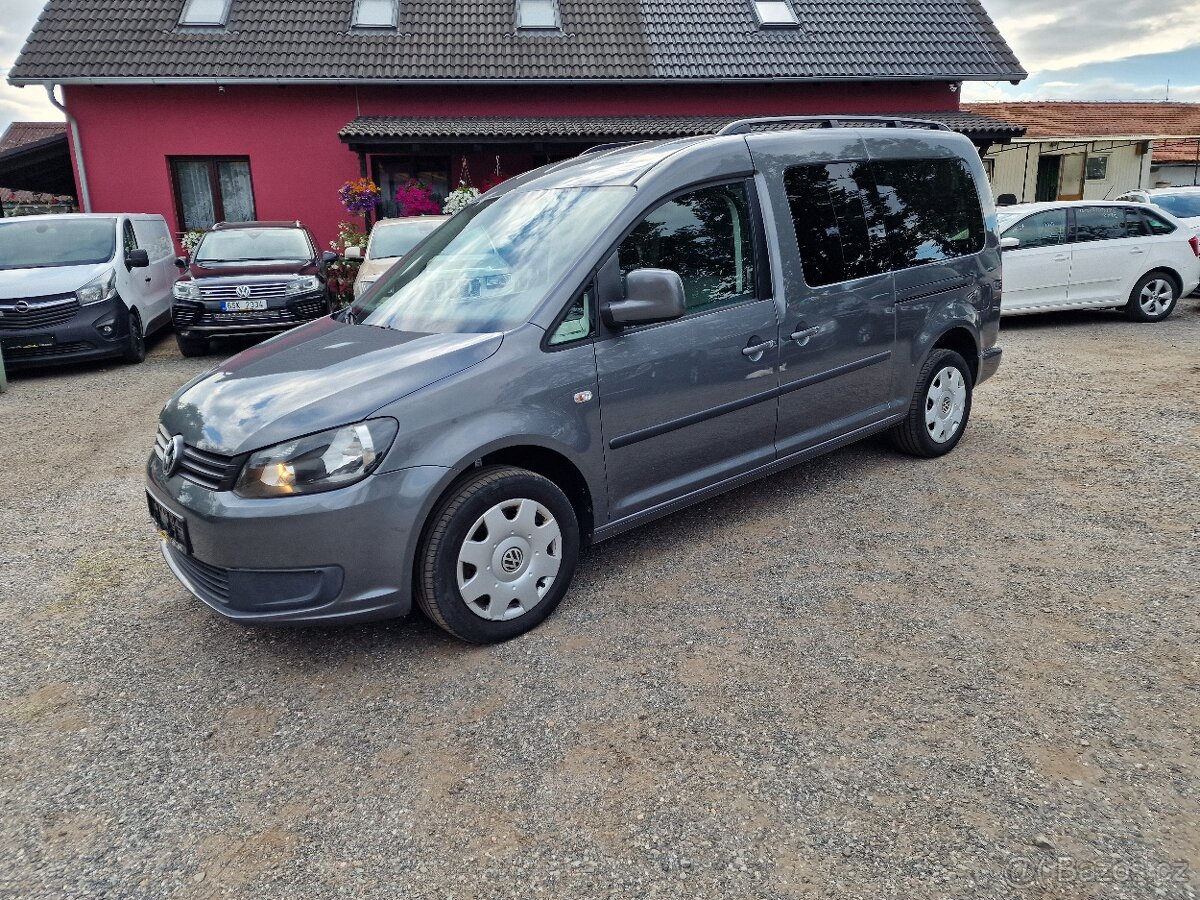 Volkswagen CADDY MAXI 1,6TDI 7MÍST TEMPOMAT