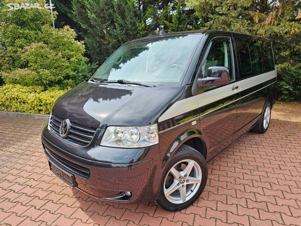 VW Multivan T5 1.9TDi 75kW,Tažné, 2.majitel,serviska,Webasto