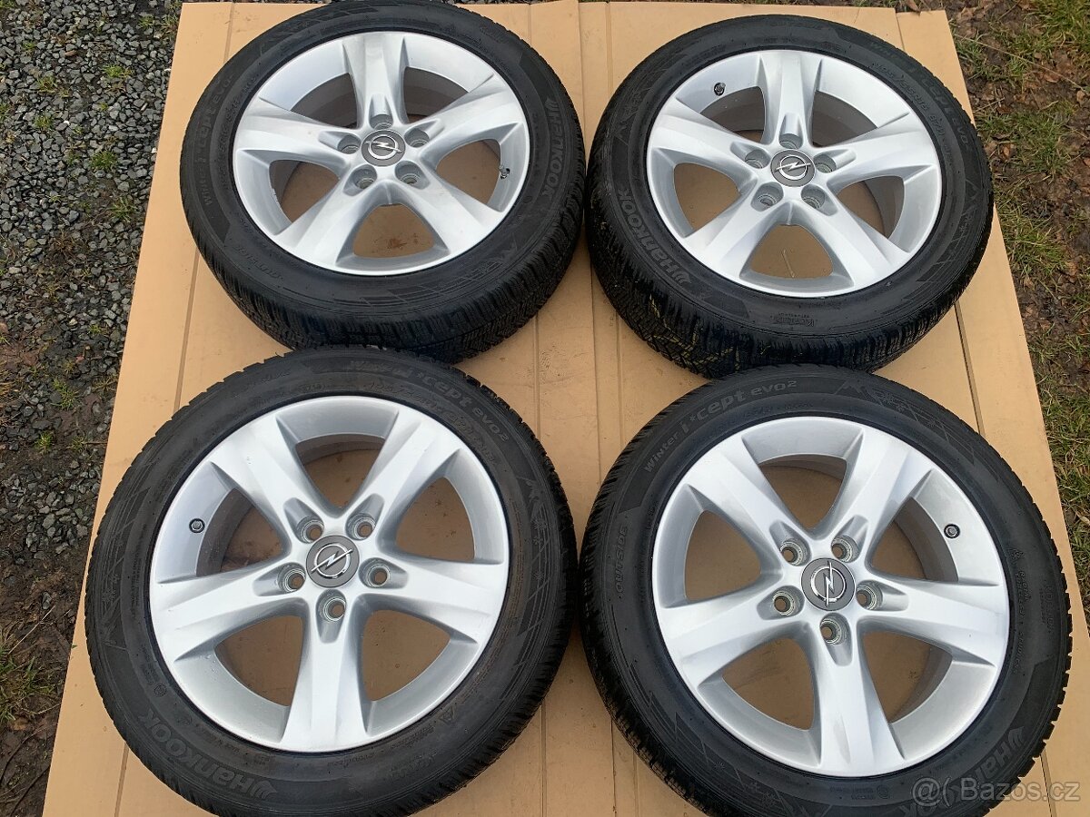 Originál alu kola Opel Corsa 5x110 R16 zimní TMPS