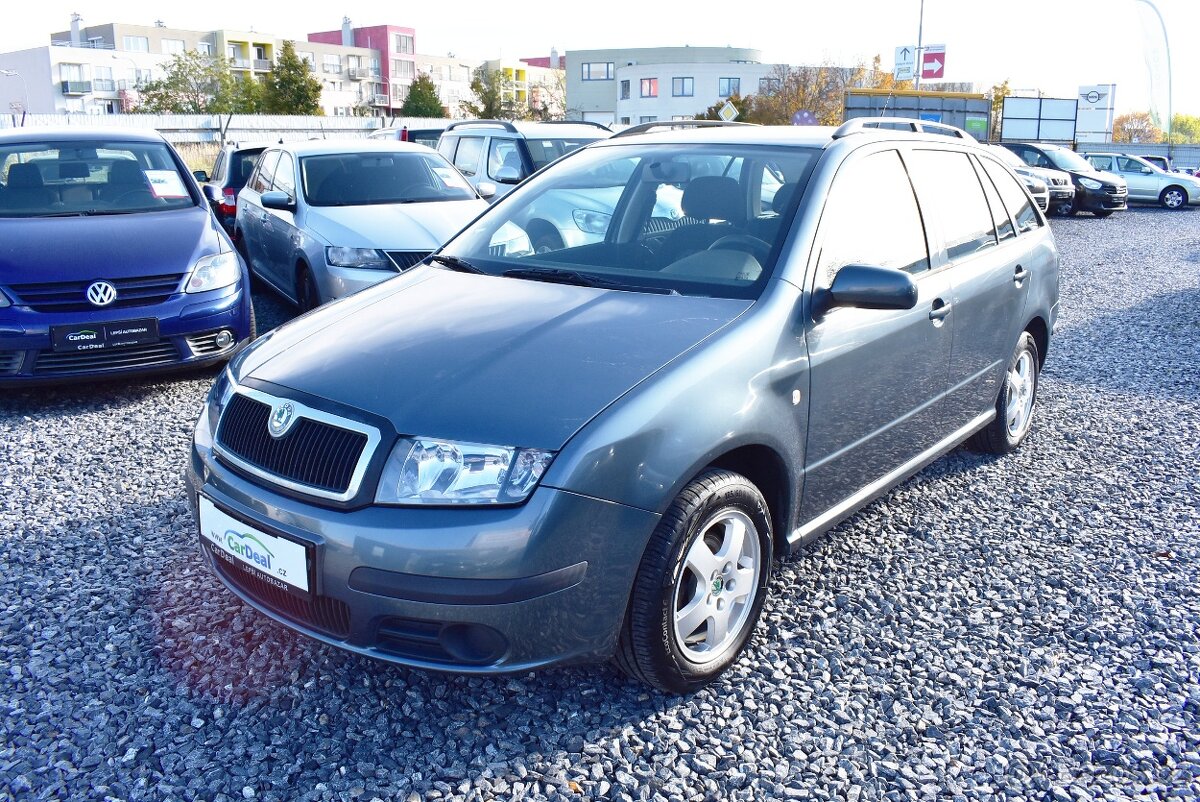 ŠKODA FABIA KOMBI 1,4 16V,ELEGANCE,KLIMA,CENTRÁL,PO SERVISE