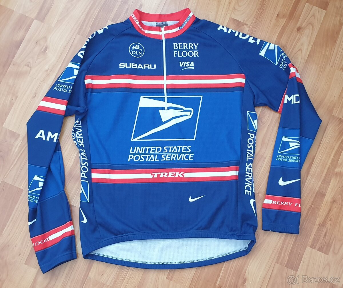 Retro cyklistický dres US POSTAL / Lance / Nike