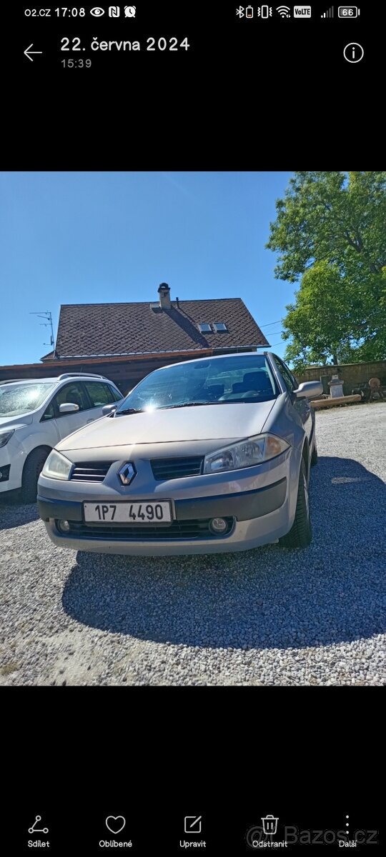 REZERVACE Renault Megane 2