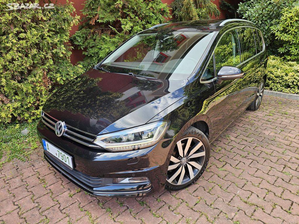 VW Touran 2.0 TDI 110kW,7.Míst,Highline,Full LED,Navi,Servis