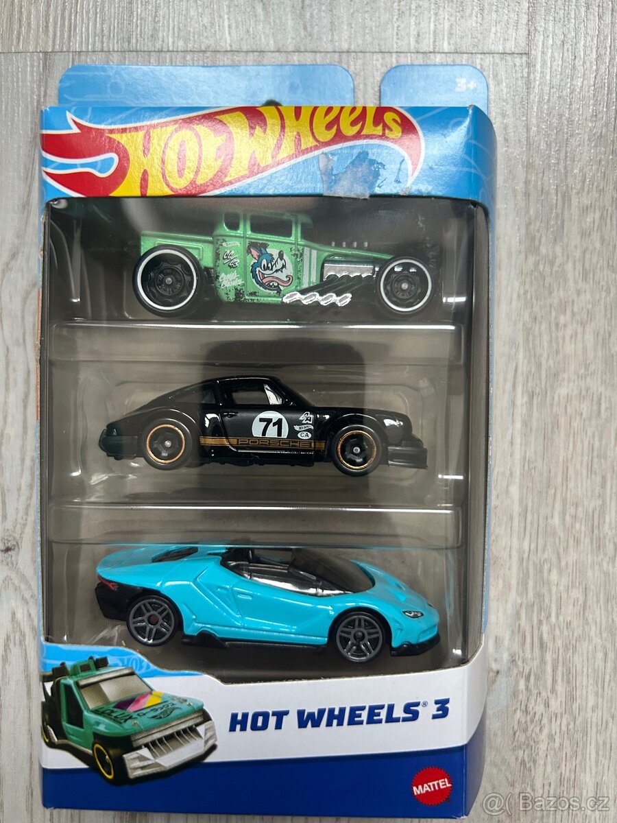 Hot Wheels 3 pack