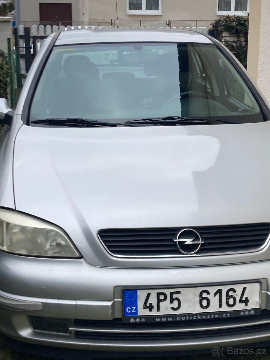 Opel Astra AG, 2002, 1,6 16V-76.0/6 000 šedá metal