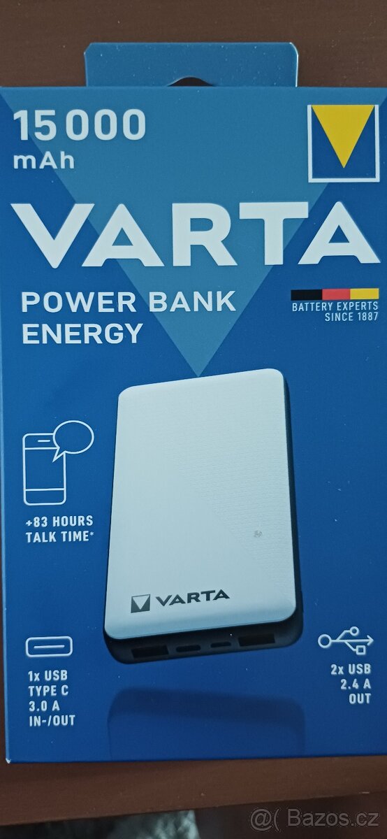 Powerbanka 15 000 mAh