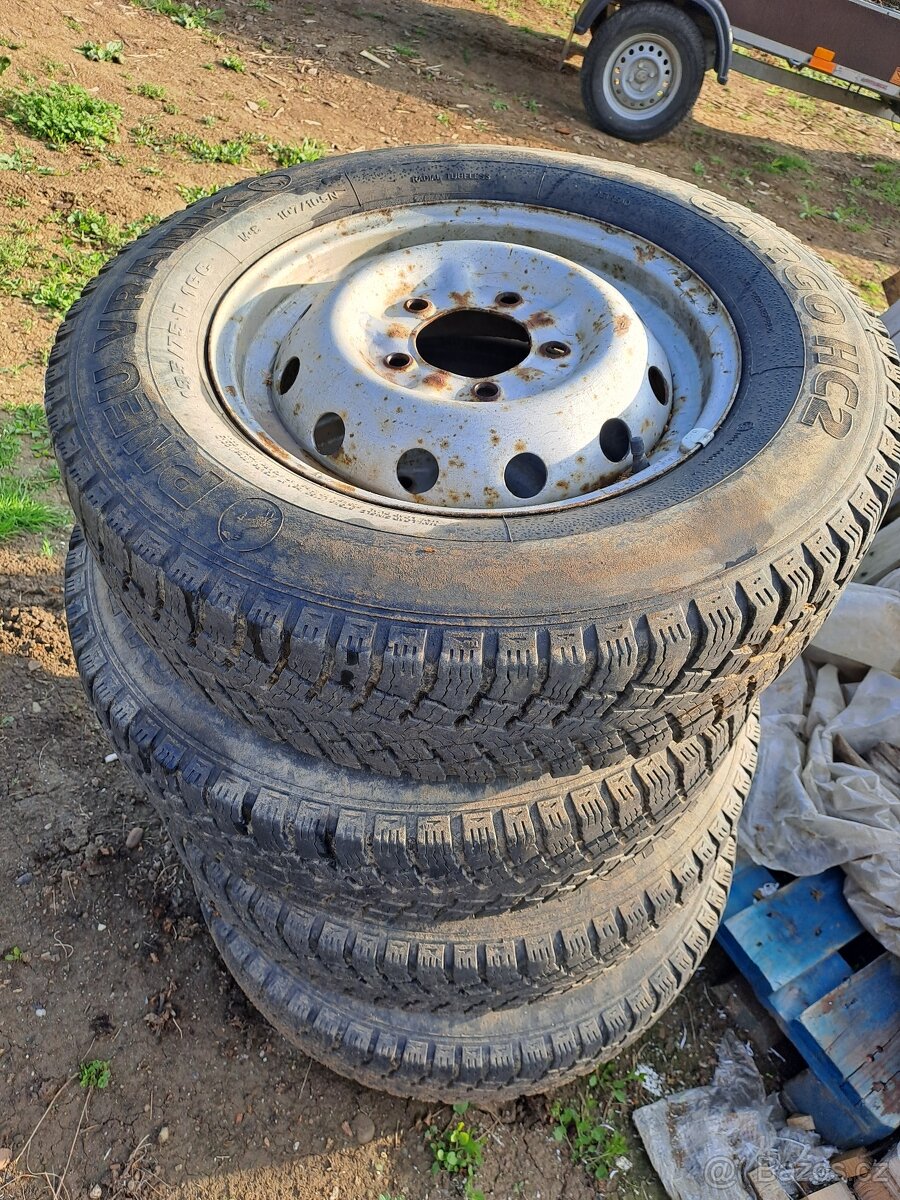 195/75 R16C pneu s disky