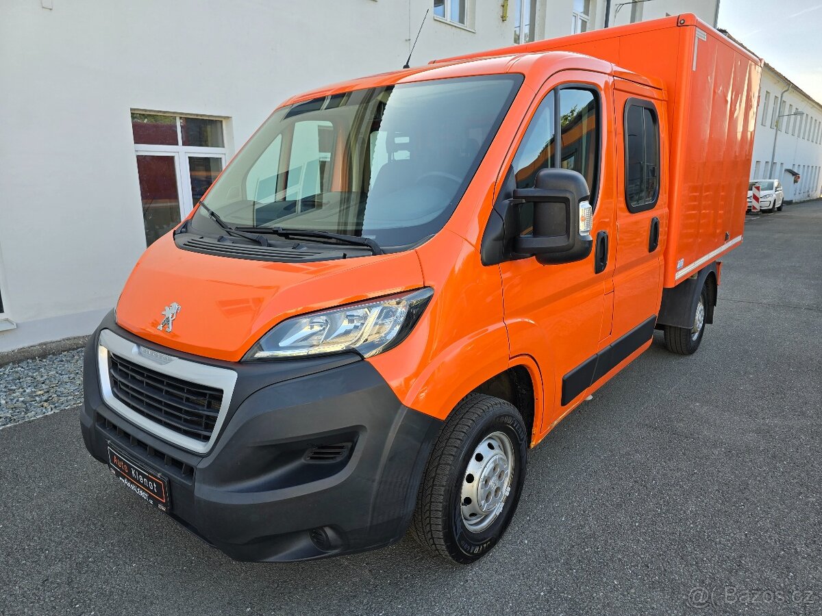 Peugeot BOXER 7 míst 2,0HDI 96kW 2018 1.Maj. ČR KAMERA -DPH