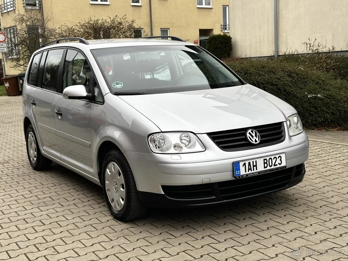 Volkswagen Touran 1.9 TDI 77kW 6st. Manuál 7 míst Tempomat