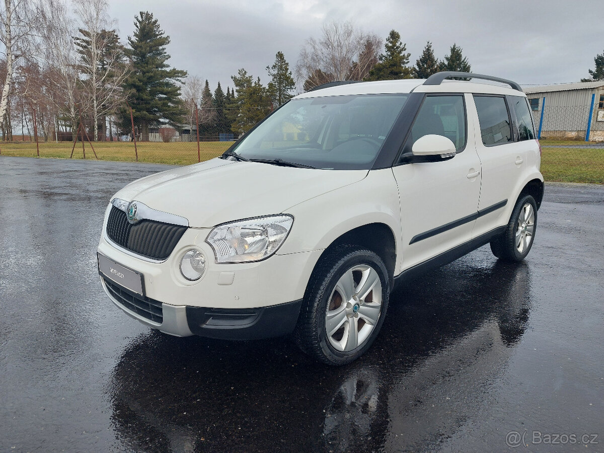 Škoda Yeti 1.2TSi 77kW,klimatizace,senzory