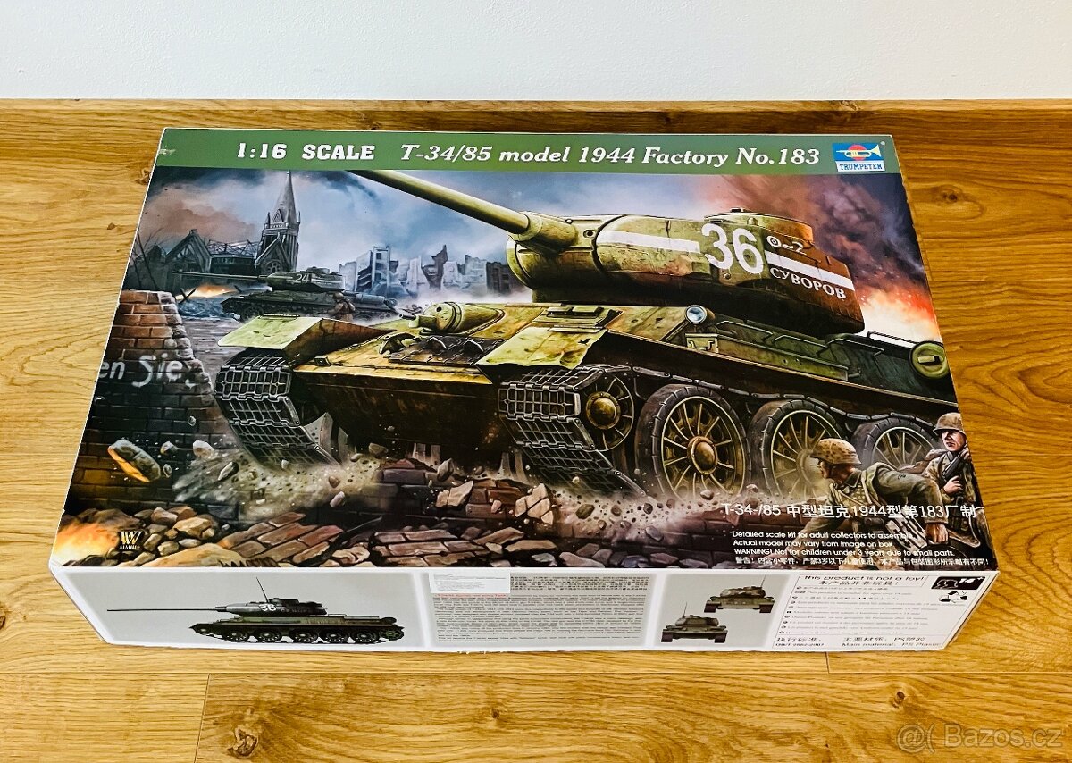 TRUMPETER 1:16 T-34/85