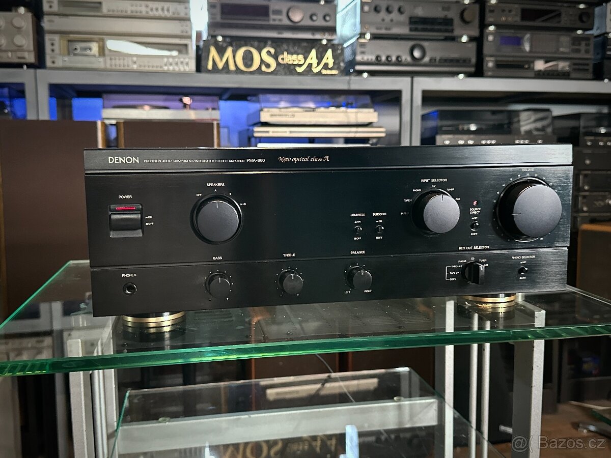 DENON PMA-860 (r.1990) výkonný zesilovač s dobrým zvukem