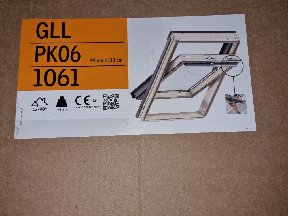 Střešní okno Velux gll PK06 1061 edw pk06 2000