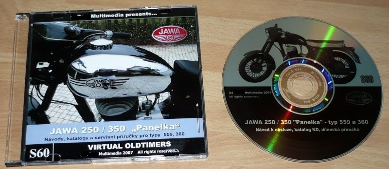 CD- Jawa 250/350 Panelka